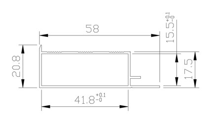 Double-sided cabinet mirror KRJ011D002